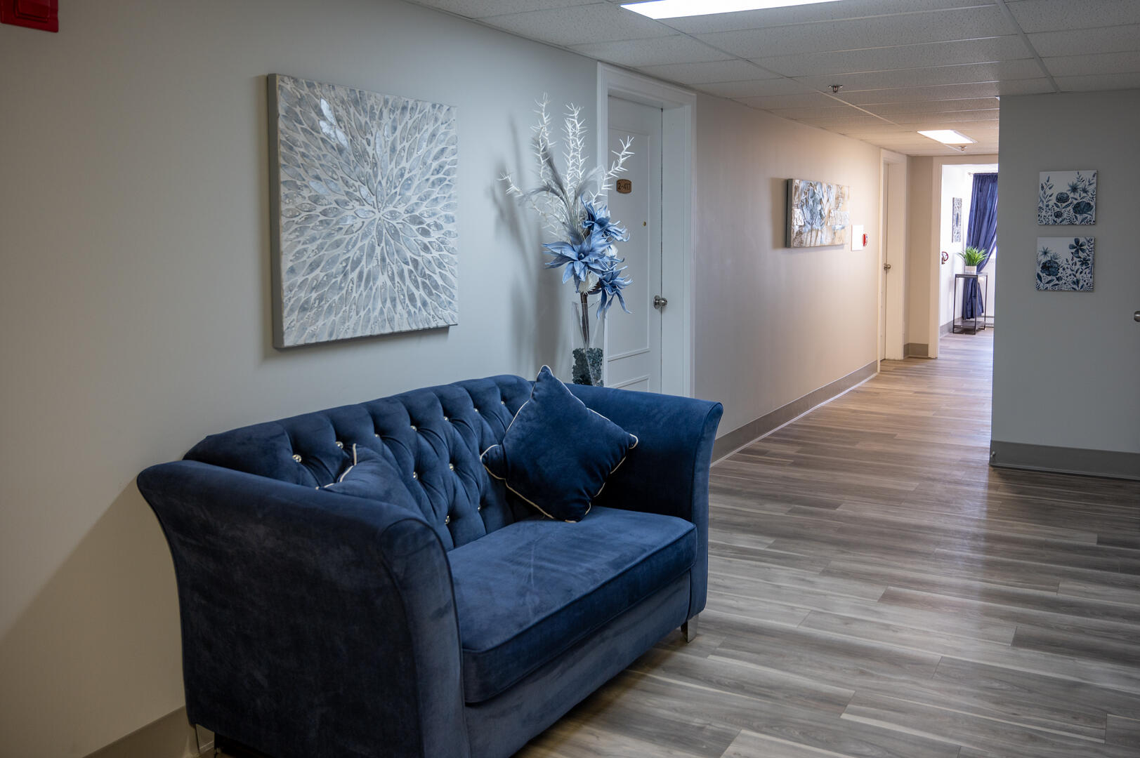 Corridor élégant - Accès aux unités